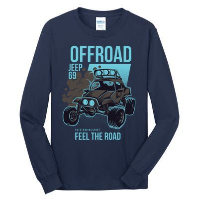 Off Road Racing Design Tall Long Sleeve T-Shirt