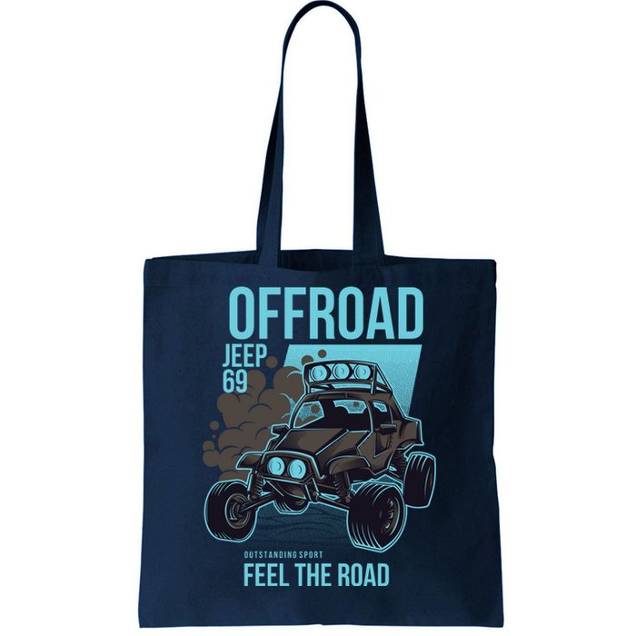 Off Road Racing Design Tote Bag