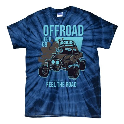 Off Road Racing Design Tie-Dye T-Shirt