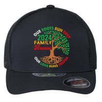 Our Roots Run Deep Our Love Runs Deeper Family Reunion 2024 Gift Flexfit Unipanel Trucker Cap