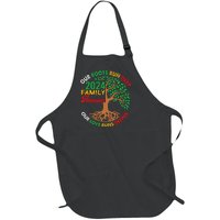 Our Roots Run Deep Our Love Runs Deeper Family Reunion 2024 Gift Full-Length Apron With Pockets