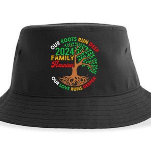 Our Roots Run Deep Our Love Runs Deeper Family Reunion 2024 Gift Sustainable Bucket Hat