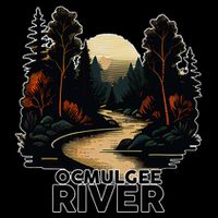Ocmulgee River Retro Minimalist River Ocmulgee 16oz Travel Tumbler