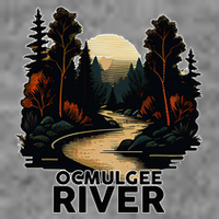 Ocmulgee River Retro Minimalist River Ocmulgee Toddler Hoodie