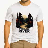 Ocmulgee River Retro Minimalist River Ocmulgee Performance Shirt