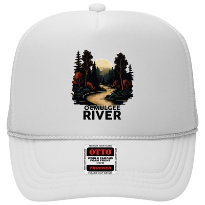 Ocmulgee River Retro Minimalist River Ocmulgee Trucker Hat