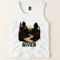 Ocmulgee River Retro Minimalist River Ocmulgee Tank Top