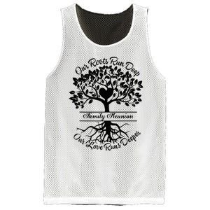 Our Roots Run Deep Our Love Runs Deeper Family Reunion 2024 Mesh Reversible Basketball Jersey Tank