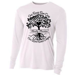 Our Roots Run Deep Our Love Runs Deeper Family Reunion 2024 Cooling Performance Long Sleeve Crew