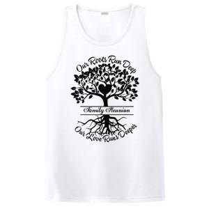 Our Roots Run Deep Our Love Runs Deeper Family Reunion 2024 PosiCharge Competitor Tank