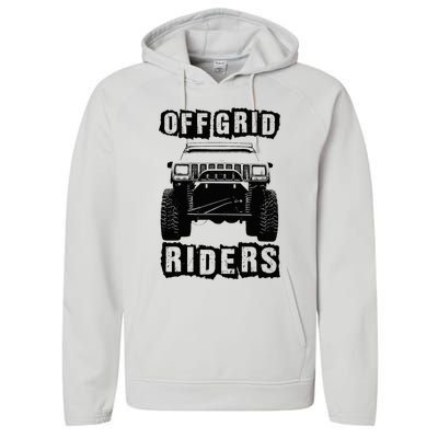 Off Road Rock Crawling Xj Performance Fleece Hoodie