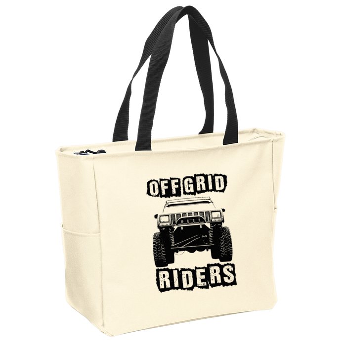 Off Road Rock Crawling Xj Zip Tote Bag