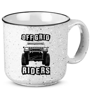 Off Road Rock Crawling Xj 15oz Campfire Ceramic Mug