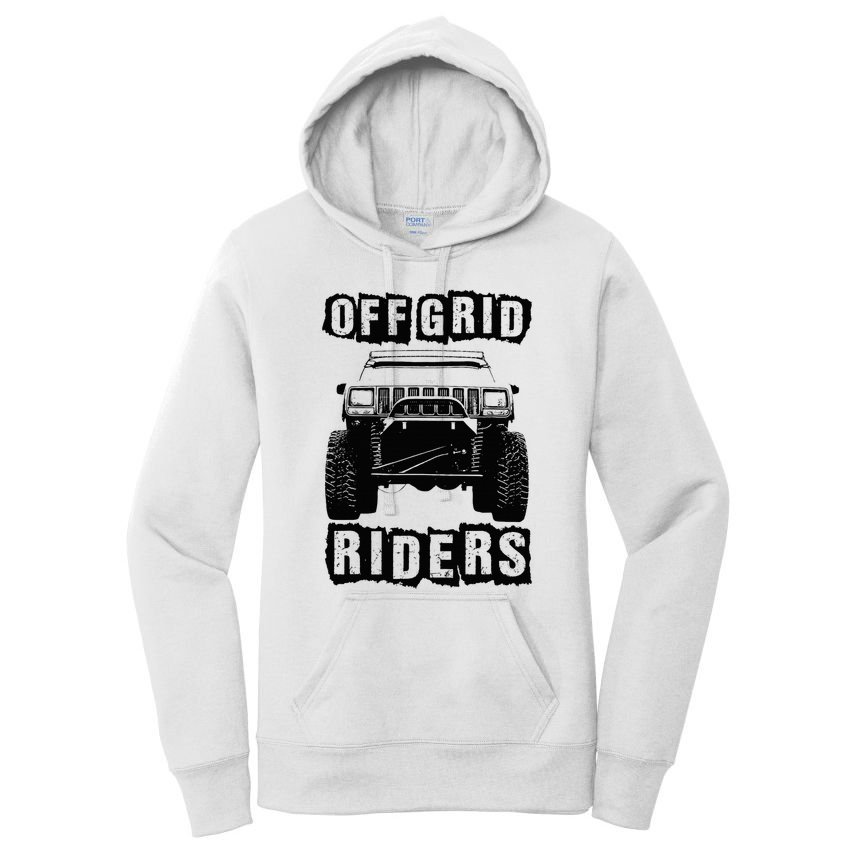 Off Road Rock Crawling Xj Women's Pullover Hoodie