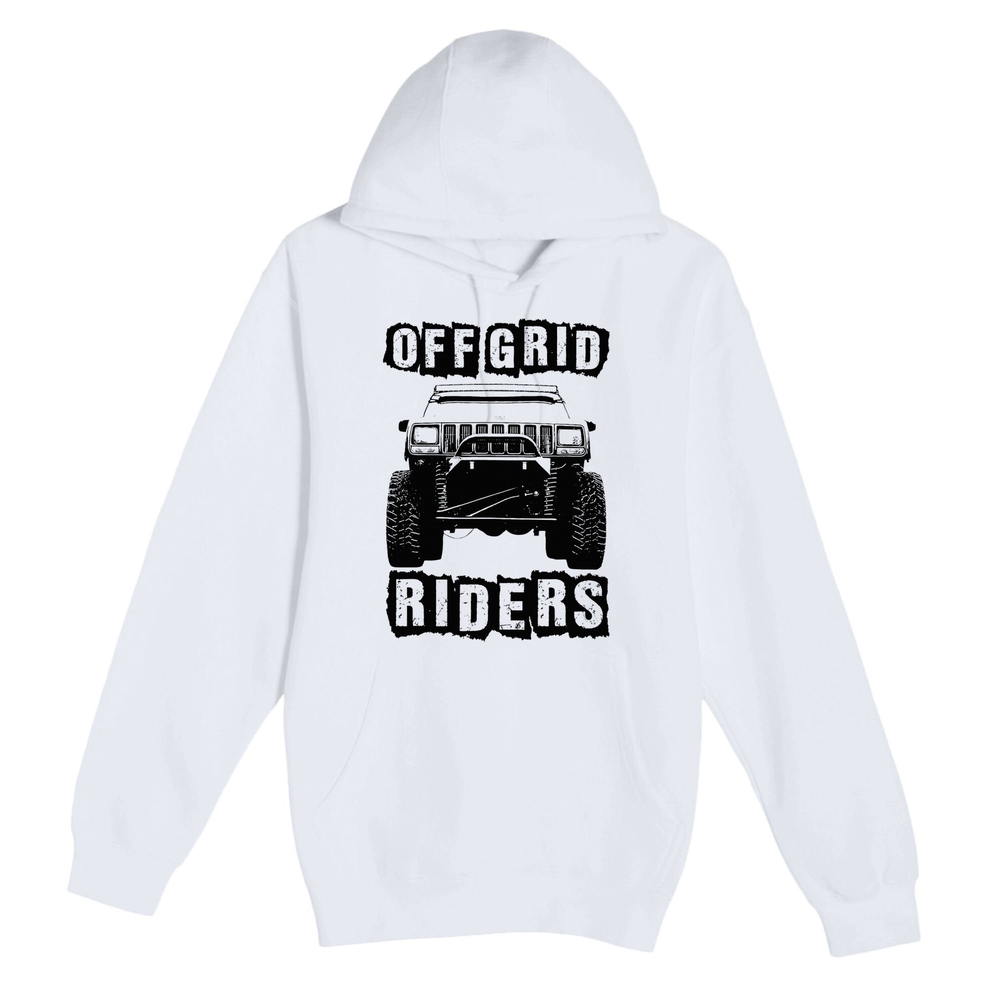 Off Road Rock Crawling Xj Premium Pullover Hoodie