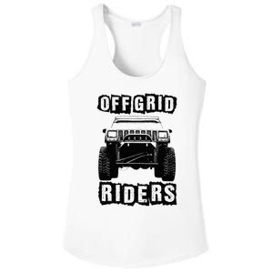 Off Road Rock Crawling Xj Ladies PosiCharge Competitor Racerback Tank