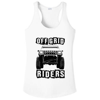 Off Road Rock Crawling Xj Ladies PosiCharge Competitor Racerback Tank