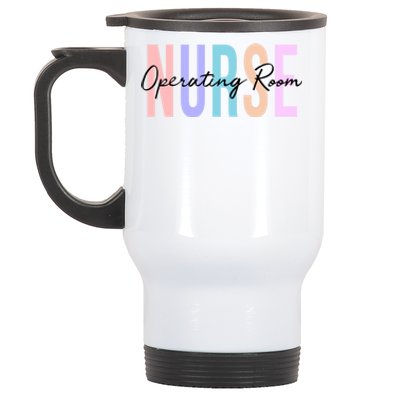 Operating Room Registered Nurse Hospital Rn Staff Meaningful Gift Stainless Steel Travel Mug