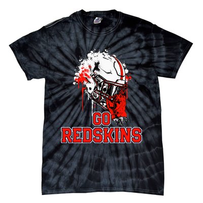 Oneonta Redskins Rising Helmet Go! Tie-Dye T-Shirt