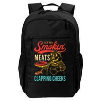 Old Row Smokin Meats And Clapping Cheeks Funny Backpack