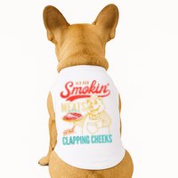 Old Row Smokin Meats And Clapping Cheeks Funny Doggie Tank