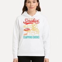Old Row Smokin Meats And Clapping Cheeks Funny Hoodie