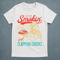 Old Row Smokin Meats And Clapping Cheeks Funny T-Shirt