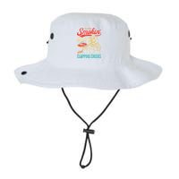 Old Row Smokin Meats And Clapping Cheeks Funny Bucket Hat