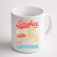 Old Row Smokin Meats And Clapping Cheeks Funny Mug