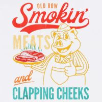 Old Row Smokin Meats And Clapping Cheeks Funny Mug