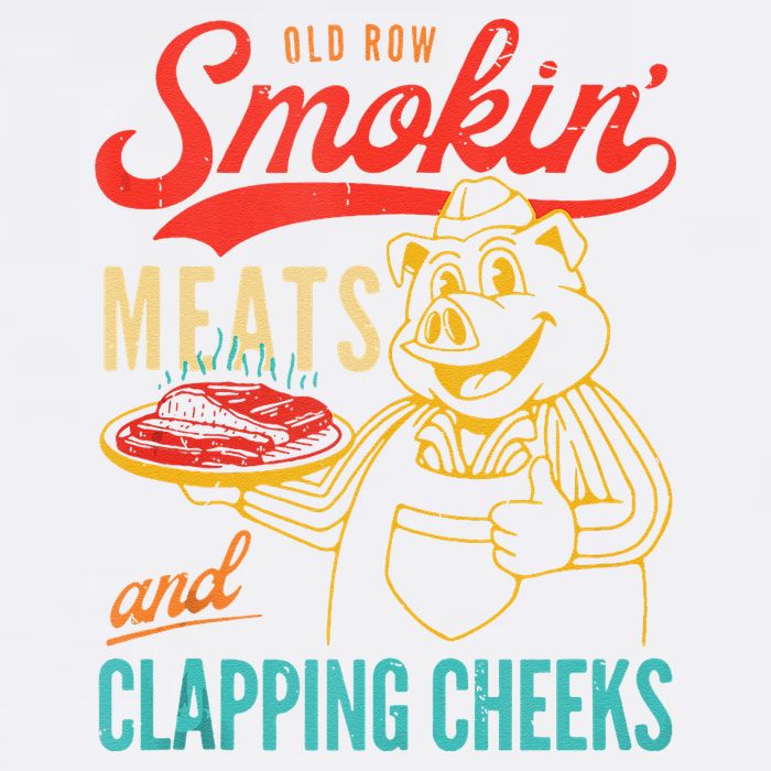 Old Row Smokin Meats And Clapping Cheeks Funny Mug
