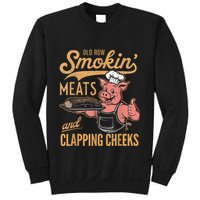 Old Row Smokin Meats And Clapping Cheeks Funny Sweatshirt
