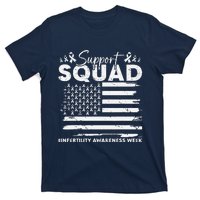 Orange Ribbon Support Infertility Awareness Squad T-Shirt