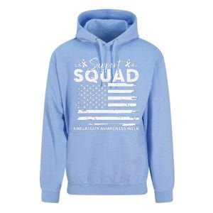 Orange Ribbon Support Infertility Awareness Squad Unisex Surf Hoodie