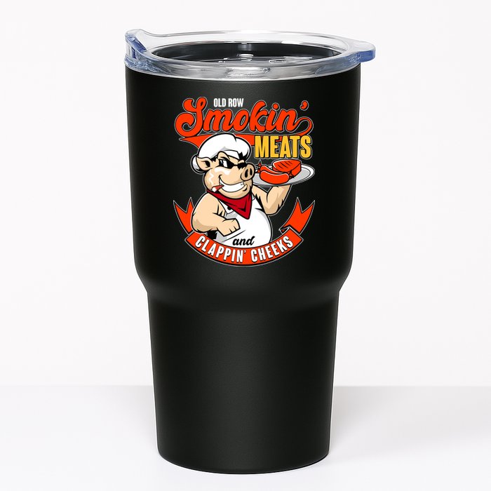 Old Row Smokin Meats And Clappin Cheeks Bbq Tumbler