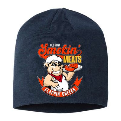 Old Row Smokin Meats And Clappin Cheeks Bbq Sustainable Beanie