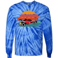 Octane Rocket Soccer Retro Sunset Distressed Graphic Pullove Great Gift Tie-Dye Long Sleeve Shirt