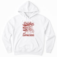 Old Row Smokin Meats And Clapping Cheeks Funny Old Row Smokin Meats And Clappi Hoodie