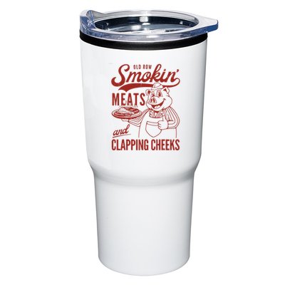Old Row Smokin Meats And Clapping Cheeks Funny Old Row Smokin Meats And Clappi Tumbler