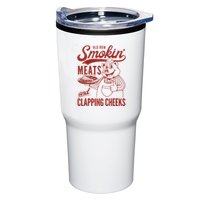 Old Row Smokin Meats And Clapping Cheeks Funny Old Row Smokin Meats And Clappi Tumbler