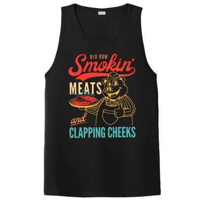 Old Row Smokin Meats And Clapping Cheeks PosiCharge Competitor Tank