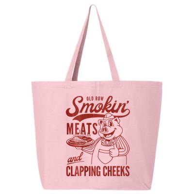 Old Row Smokin Meats And Clapping Cheeks Funny Bbq 25L Jumbo Tote