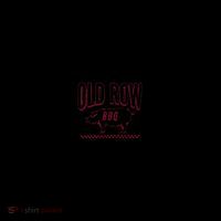 Old Row Smokin Meats And Clapping Cheeks Funny Bbq Button