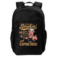 Old Row Smokin Meats And Clapping Cheeks Funny Backpack