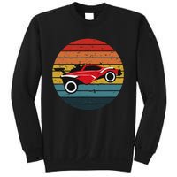 Octane Rocket Soccer Retro Sunset Distressed Graphic Pullove Sweatshirt