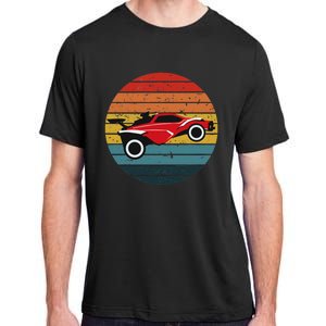 Octane Rocket Soccer Retro Sunset Distressed Graphic Pullove Adult ChromaSoft Performance T-Shirt