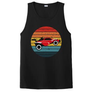 Octane Rocket Soccer Retro Sunset Distressed Graphic Pullove PosiCharge Competitor Tank