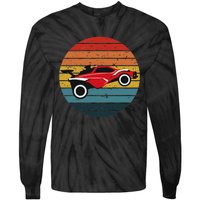 Octane Rocket Soccer Retro Sunset Distressed Graphic Pullove Tie-Dye Long Sleeve Shirt