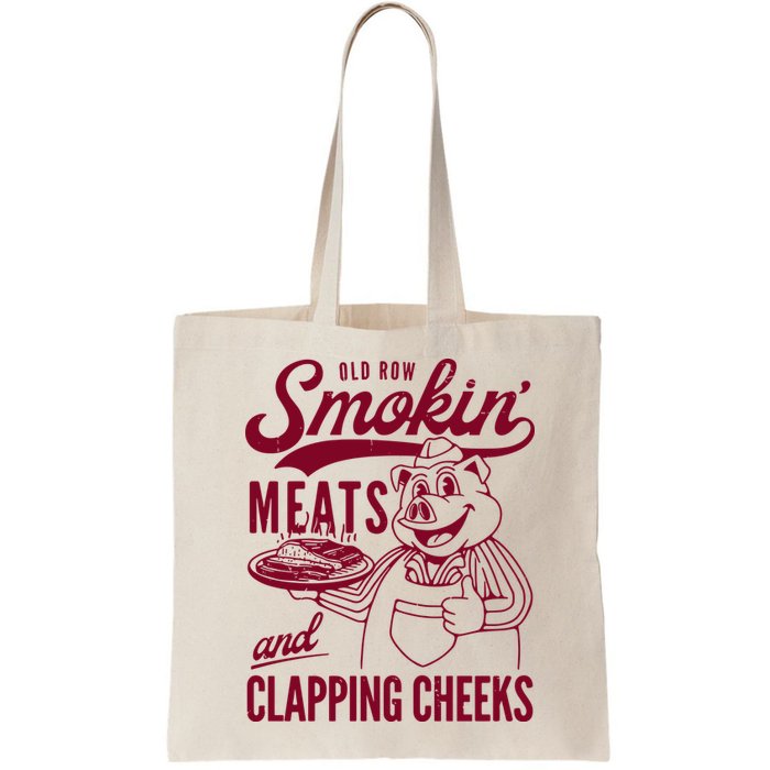 Old Row Smokin Meats And Clapping Cheeks Bag