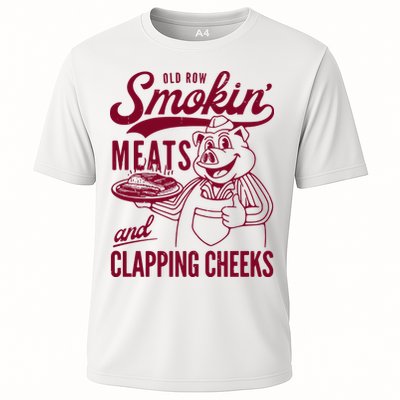Old Row Smokin Meats And Clapping Cheeks Performance Shirt